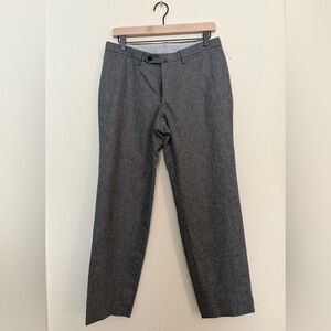 ☁️ tomorrowland italian grey wool men’s dress pants